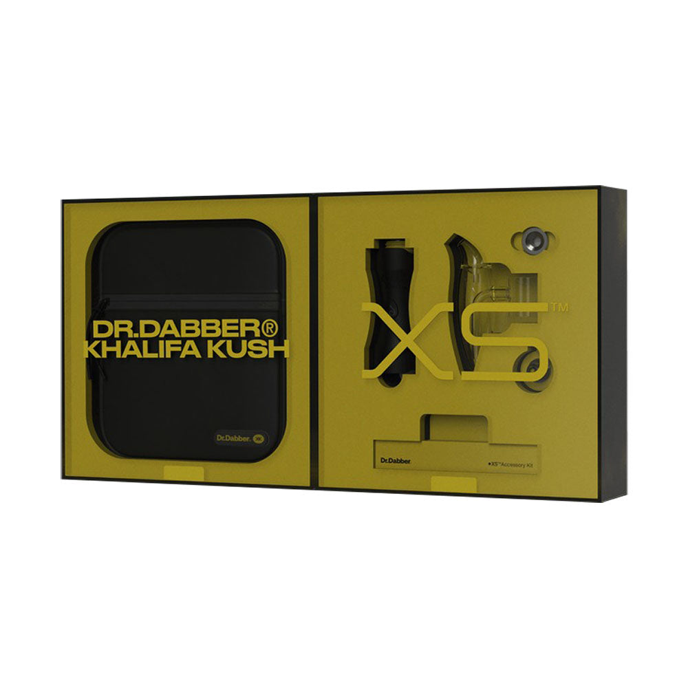 Dr. Dabber x Khalifa Kush XS Electronic Dab Rig w/ Thermo Bag - 920mAh - Green Clouds